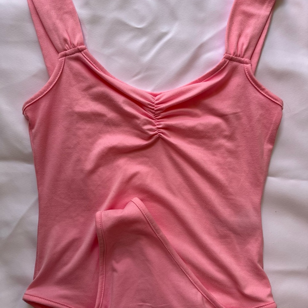 SHEIN Pink Bodysuit